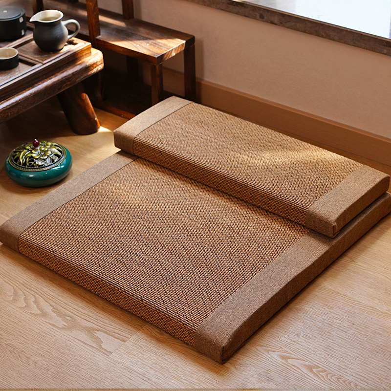 Meditation Cushion Zafu - Bambus Zafu & Zabuton Meditationskissen-Set –