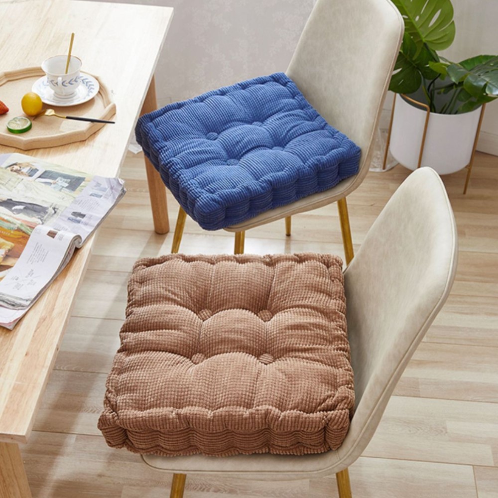 Meditation Cushion Zafu - Meditations-Bodenkissen, quadratisch, zum Sitzen auf dem