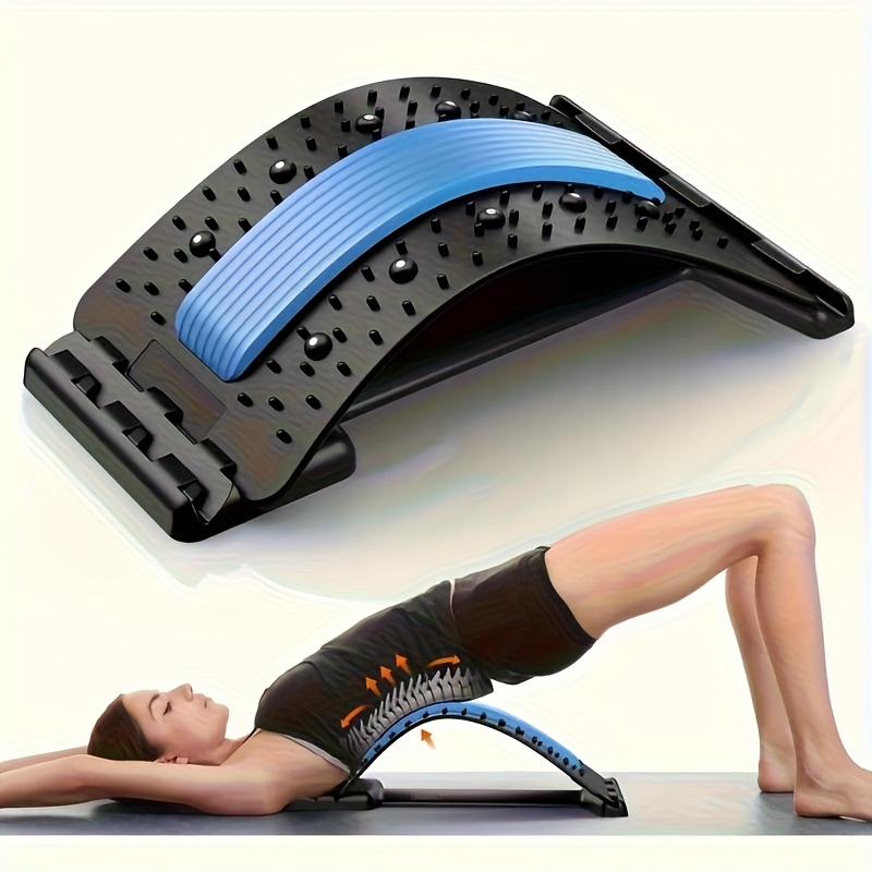 Back Stretcher Lumbar - 3-stufiger Rückenstrecker Haltungskorrektur Lendenwirbelstütze Ergonomisch für