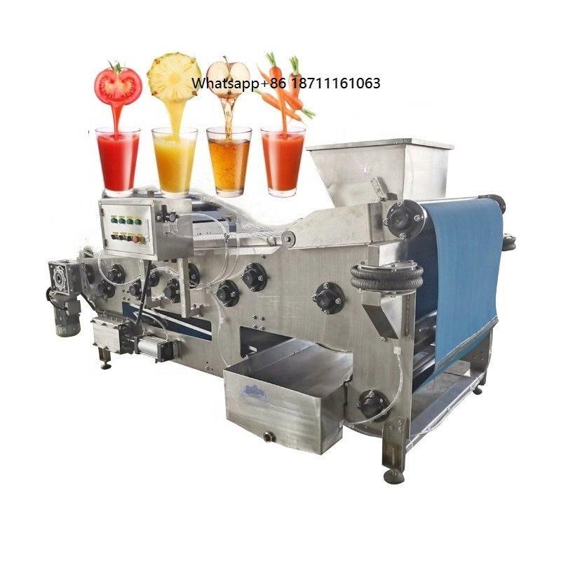 Cold Press Juicer - Industrielle Frucht-Kaltpresse Entsafterbandpresse Saftmaschine Entsafter