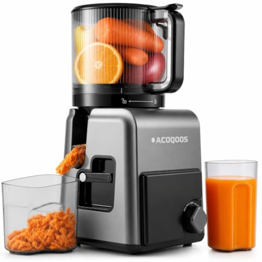 Cold Press Juicer - 3-in-1 Kaltpress-Entsafter für den Heimgebrauch, aus