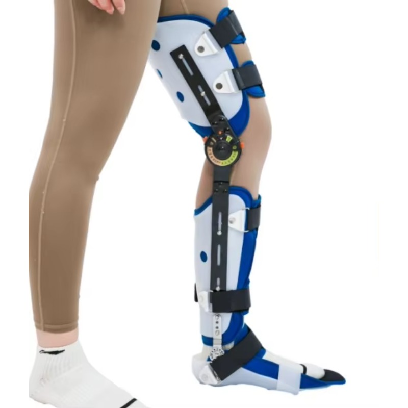Ankle Brace Support - Knieorthese Gelenkstabilisator Knöchel-Fuß-Orthese Hüftstütze Gehhilfe Fixierte