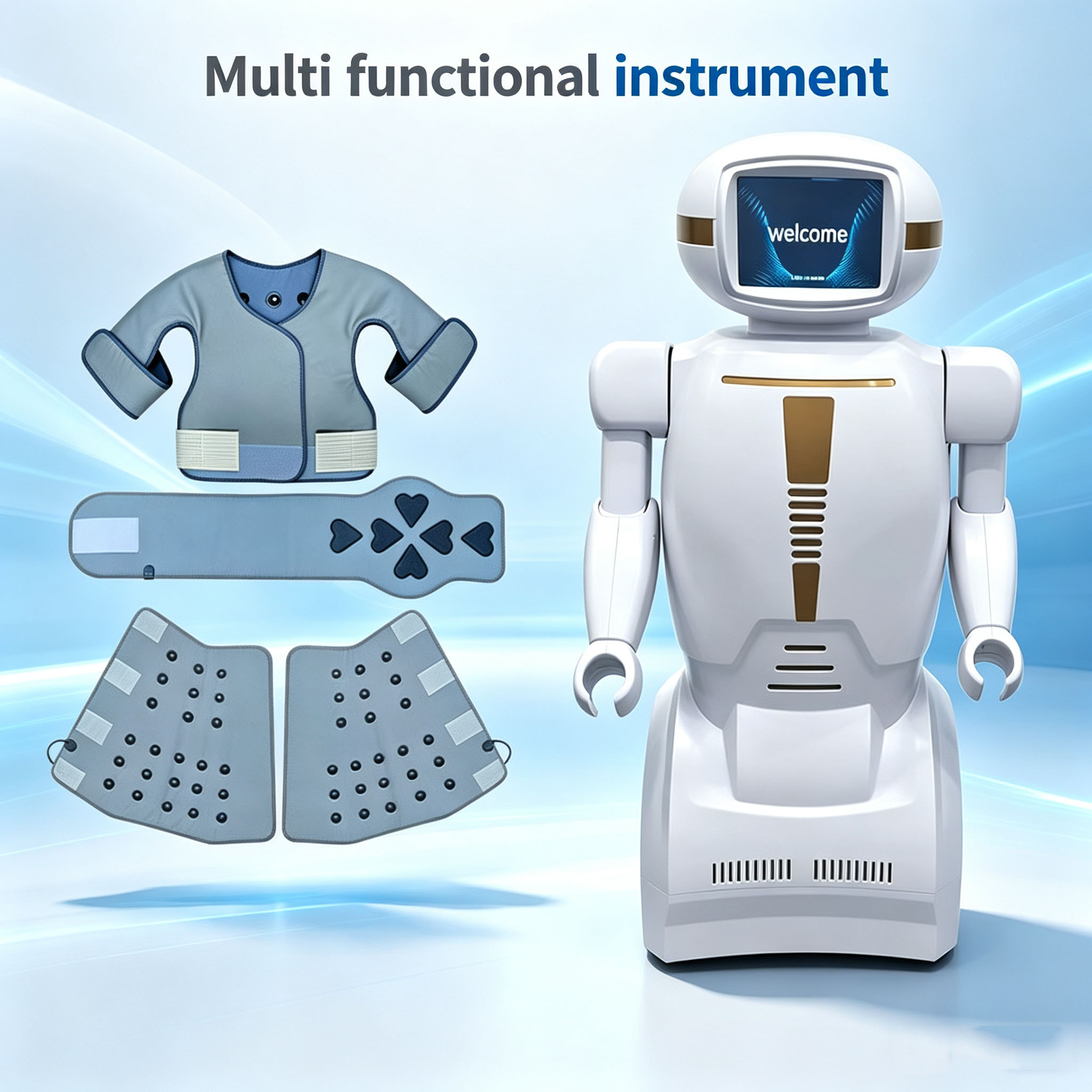 Health Wellness Center - Roboter-Gesundheits- und Wellness-Gerät für Schulter, Rücken,