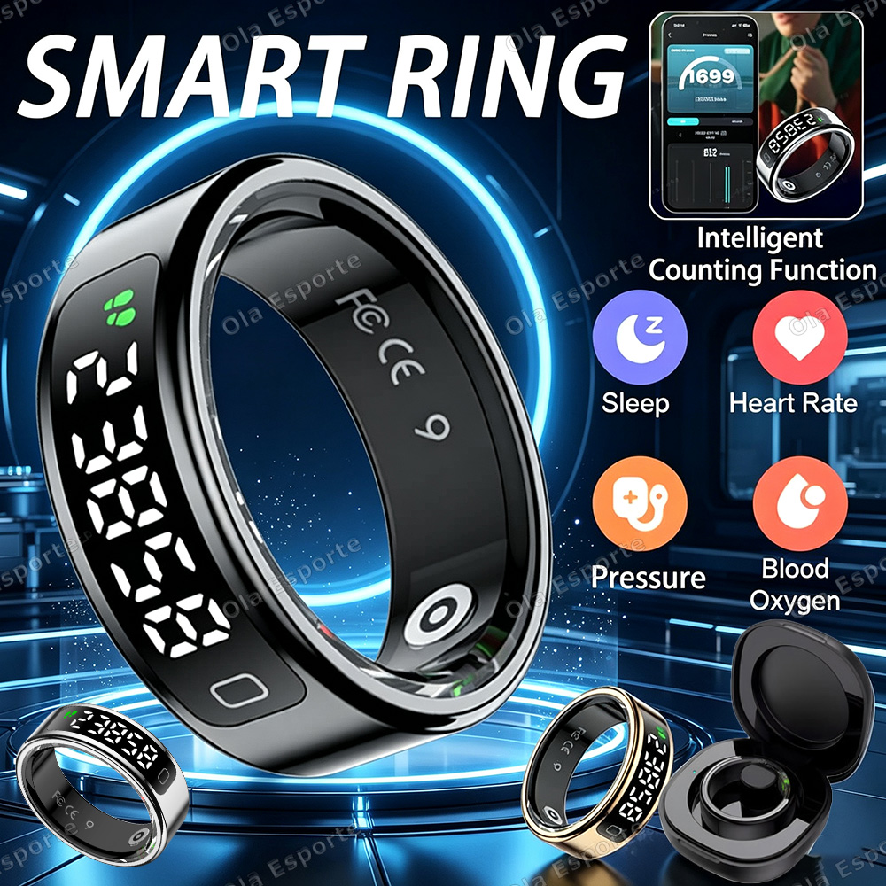Women'S Health & Wellness Center - Neuer Smart-Ring mit Ladefunktion, Herzfrequenz- und
