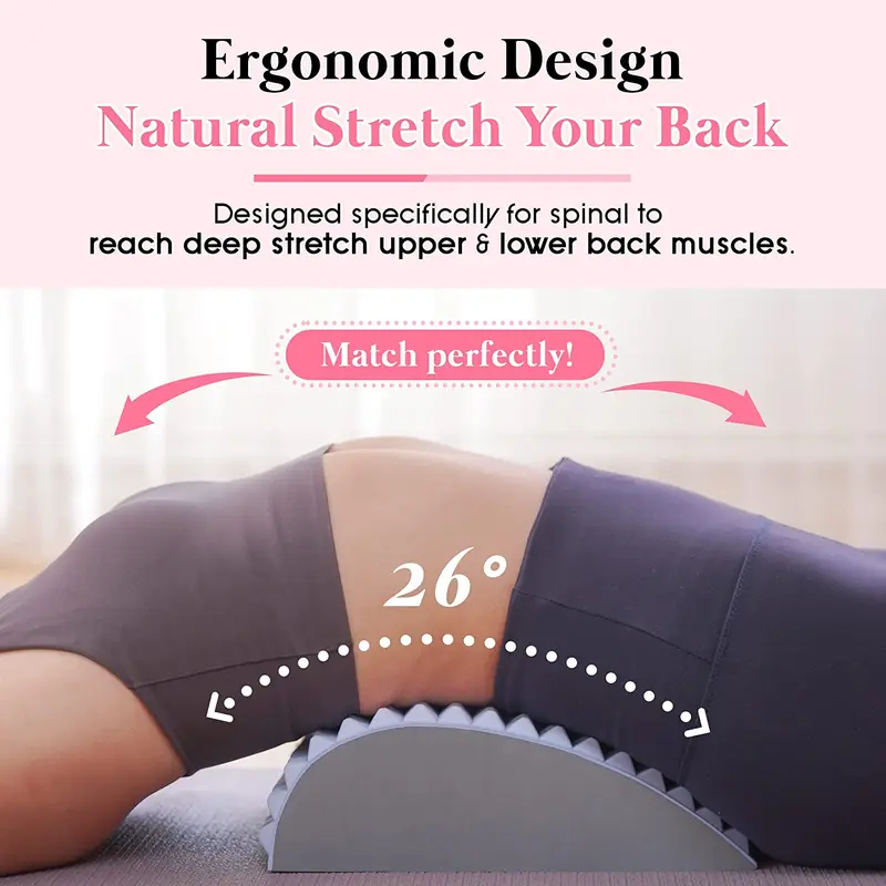 Back Stretcher Lumbar - Behandlung für Rückenschmerzen: Rückenstrecker-Kissen zur Linderung