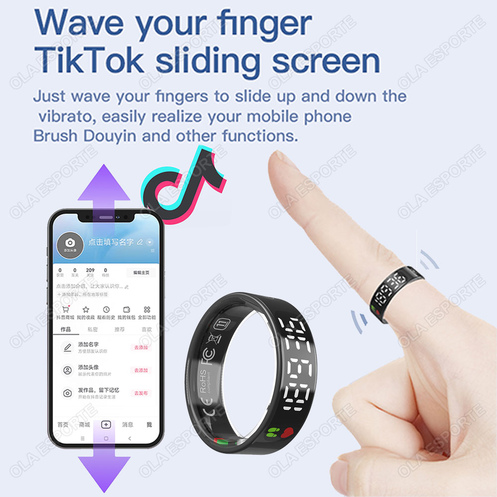 SR08 Smart Ring mit Ladebox fü – Women'S Health & Wellness Center Bewertung und Preis