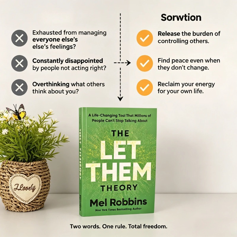 Die „Let Them“-Theorie von Mel – Health & Wellness Fairs Bewertung und Preis