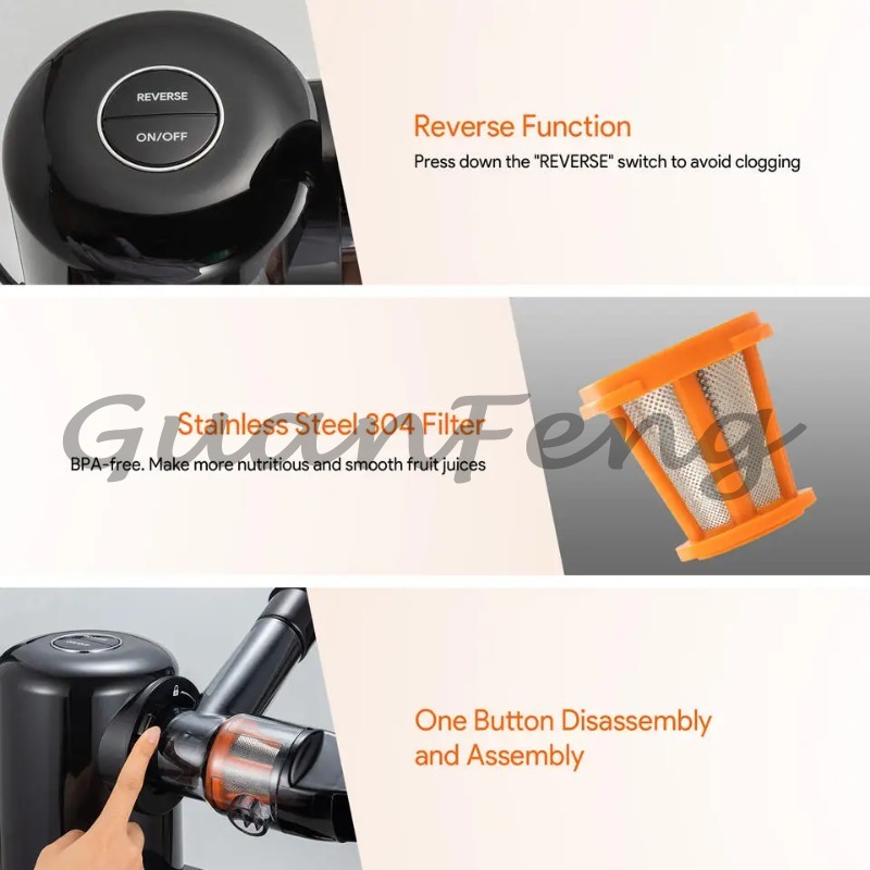 Kaltpress-Entsafter, elektrisc – Cold Press Juicer Bewertung und Preis