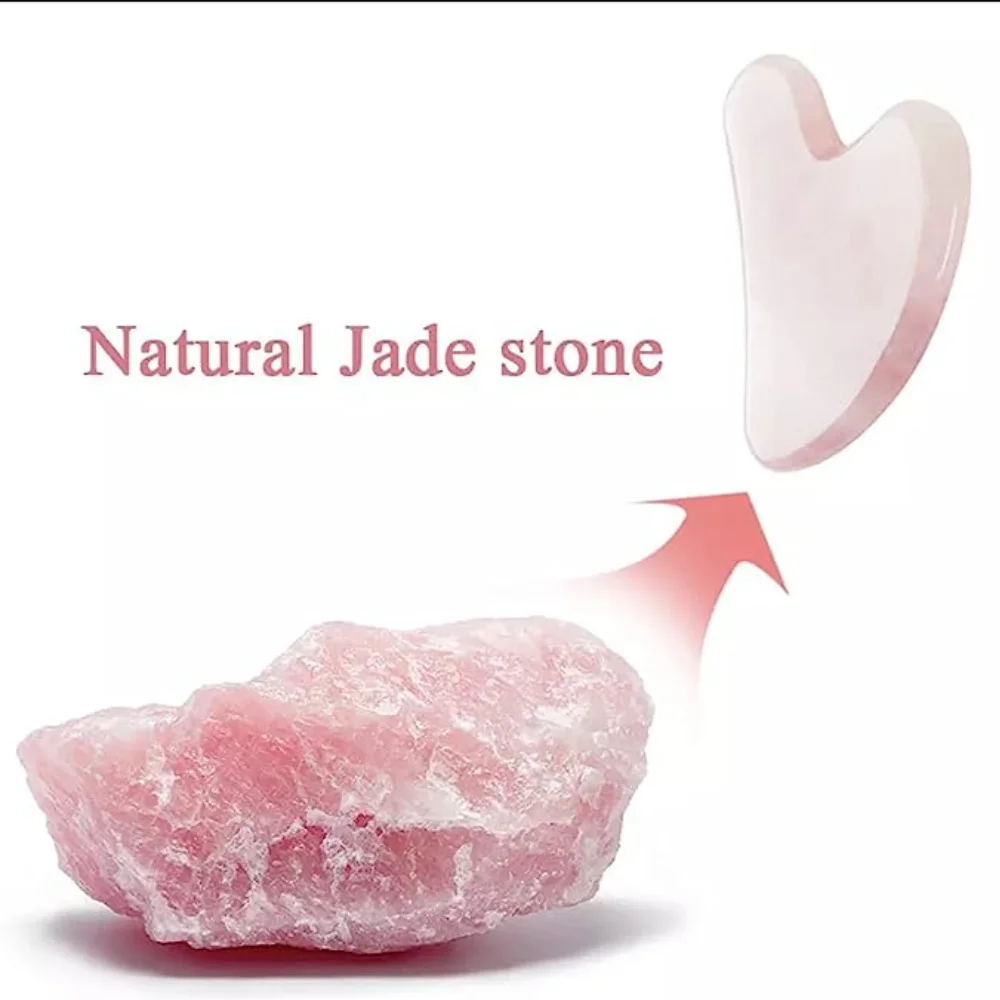 Rosenquarz Gua Sha für Gesicht – Jade Gua Sha Tool Bewertung und Preis
