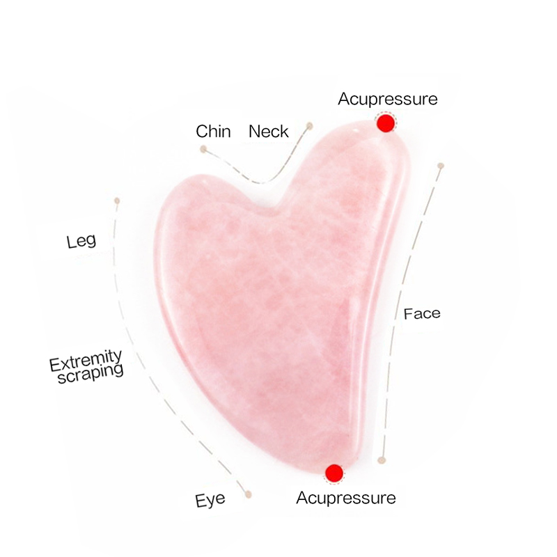 Rosenquarz Gua Sha für Gesicht – Jade Gua Sha Tool Bewertung und Preis