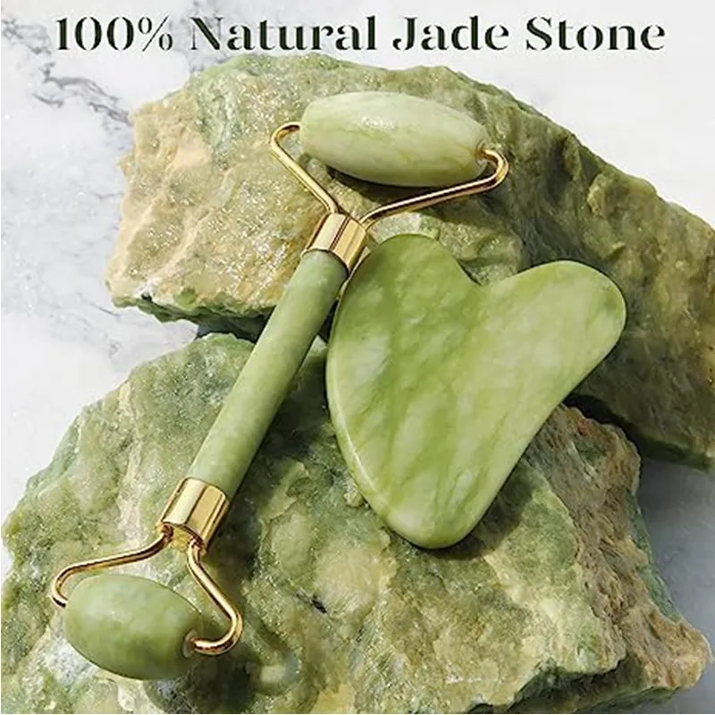 Natürliche Jade Roller Gua Sha – Jade Gua Sha Tool Bewertung und Preis
