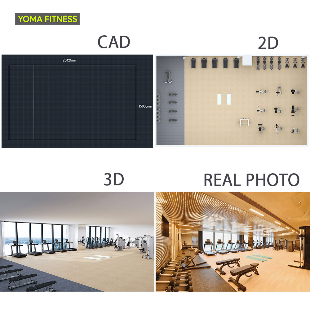 Guangzhou Krafttrainingsgeräte – Health Wellness Center Bewertung und Preis