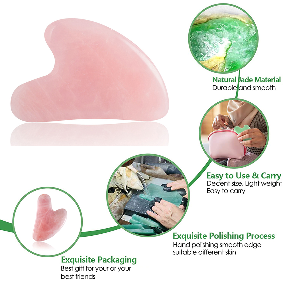 Gua Sha Gesichtswerkzeuge Stei – Jade Gua Sha Tool Bewertung und Preis