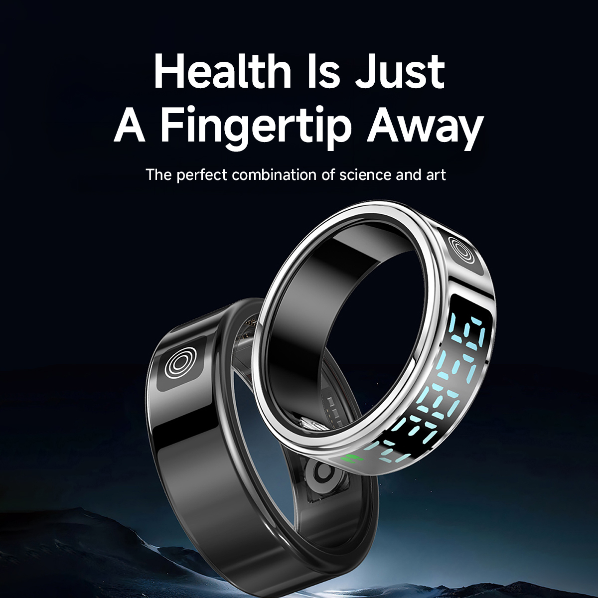 Neue Smart Ring SR08 Led-anzei – Women'S Health & Wellness Center Bewertung und Preis