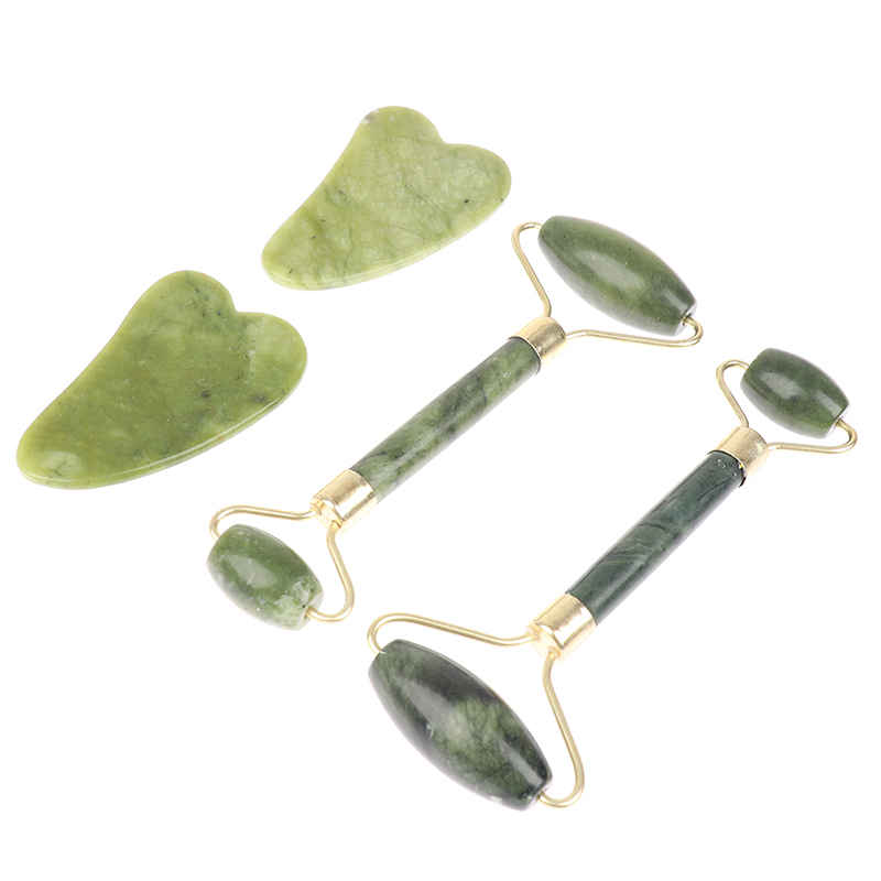1Pcs/1Set Jade Guasha Schaben  – Jade Gua Sha Tool Bewertung und Preis