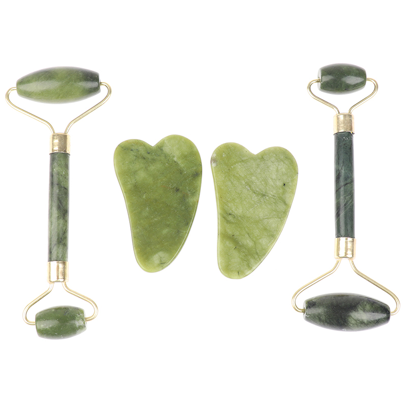 1Pcs/1Set Jade Guasha Schaben  – Jade Gua Sha Tool Bewertung und Preis