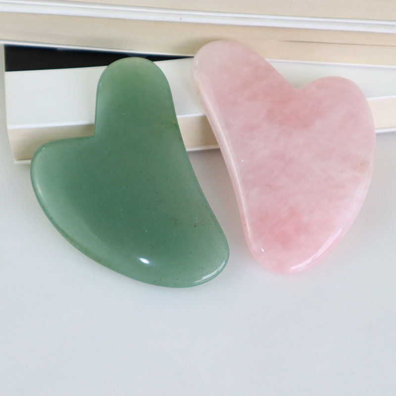 Rose Quarz Jade Guasha Massage – Jade Gua Sha Tool Bewertung und Preis