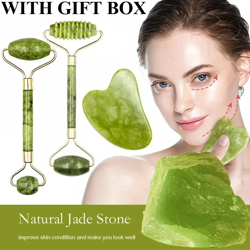 Natürlicher Jade-Roller für Ge – Jade Gua Sha Tool Bewertung und Preis